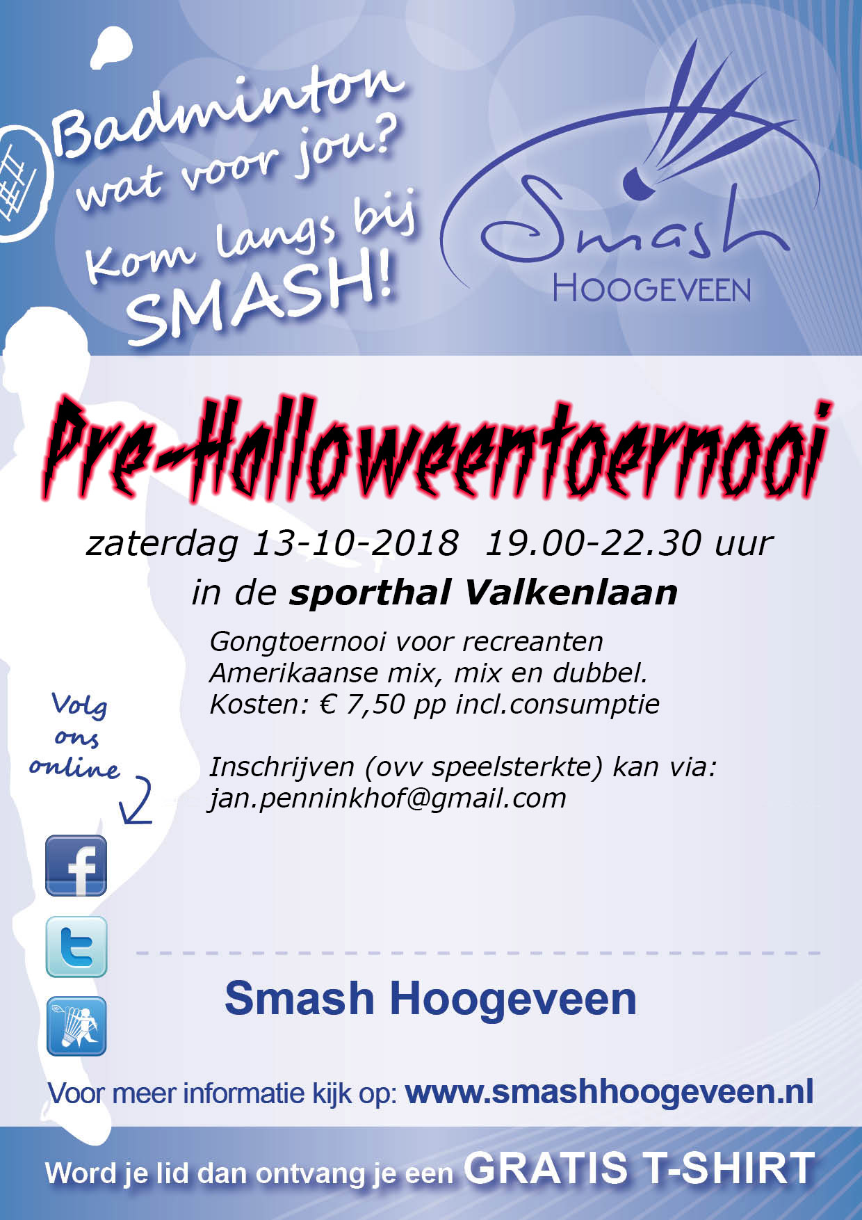 Halloween Gongtoernooi